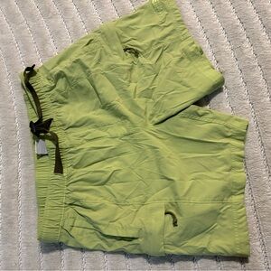 The North Face Light Green Cargo Shorts